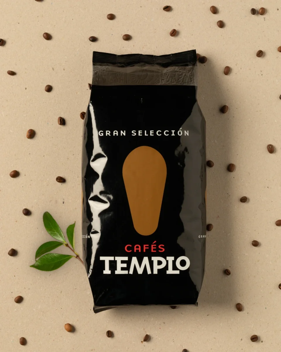 Café grano gran selección ecológico natural 1kg - Imagen 2