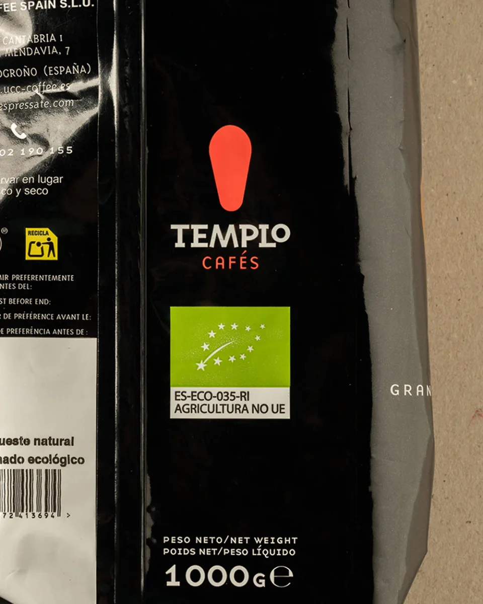 Café grano gran selección ecológico natural 1kg - Imagen 3