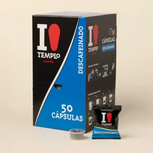 Café cápsulas espresso point descafeinado 50uds