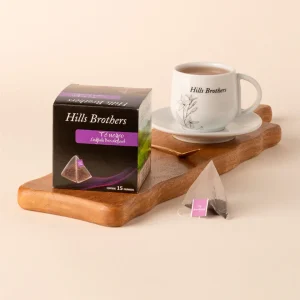 Pirámide Hills Brothers té negro English breakfast 15 uds