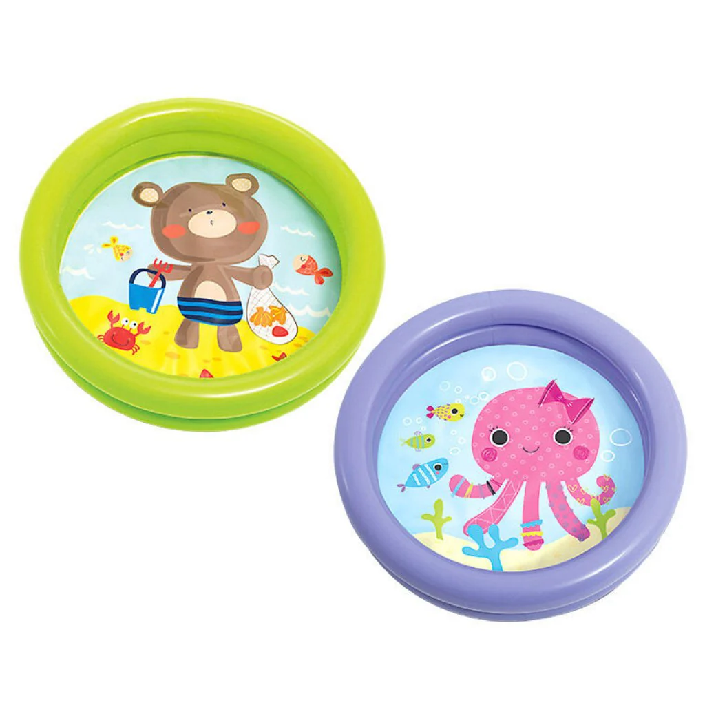 Piscina hinchable, inflable redonda de plastico intex. Ideal para bebes, niños y niñas (Modelo según disponibilidad). - Imagen 3